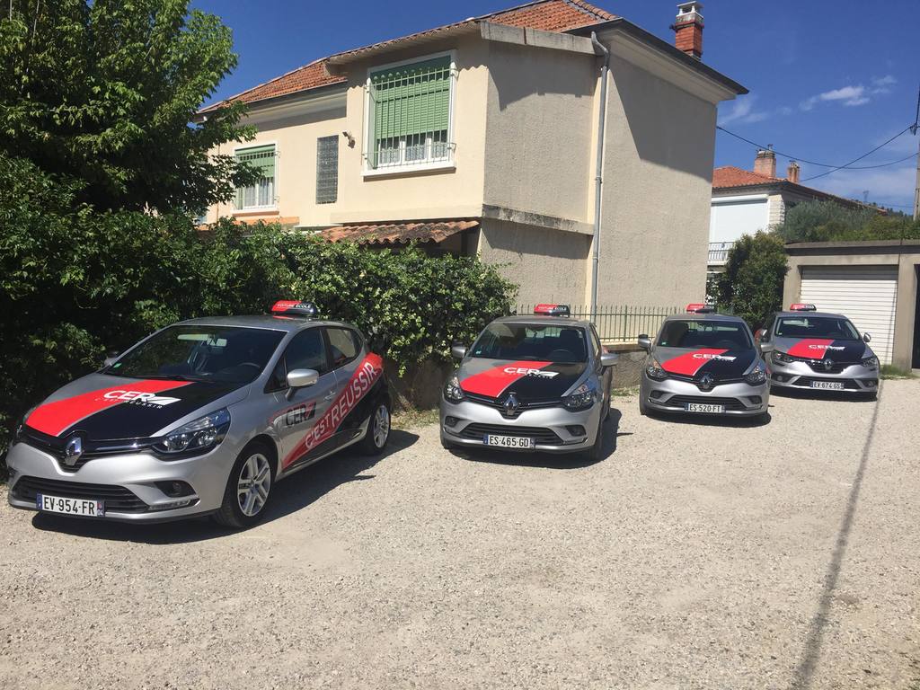 Les prestations de l'auto école Cer Provence
